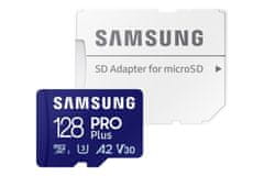 Samsung Samsung/mikro SDXC/128GB/razred 10/+ adapter/modra