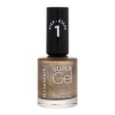 Rimmel Super Gel STEP1 gel lak za nohte 12 ml Odtenek 095 going for gold