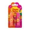 Chupa Chups Lip Balm Duo SET2 Set balzam za ustnice 4 g Orange Pop + balzam za ustnice 4 g Strawberry Swirl