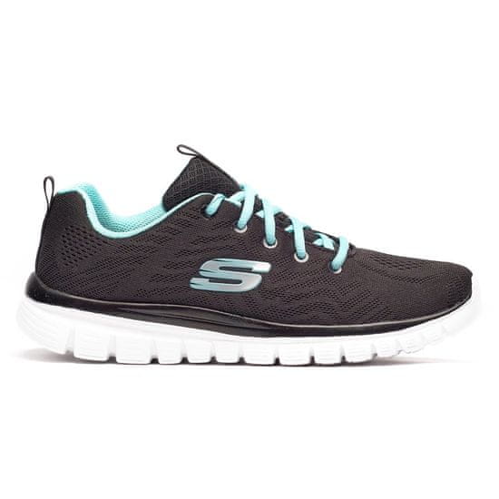 Skechers Čevlji črna 37 EU Graceful Get Connected