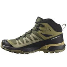 Salomon Čevlji treking čevlji olivna 42 2/3 EU X Ultra Mid 360 Gtx Gore-tex