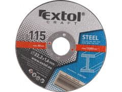 Extol Craft Kolesa rezanje na kovino, 5ks, O 115x1,6x22,2mm