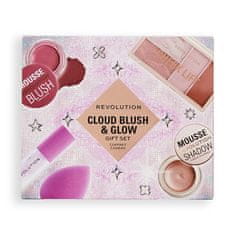 Makeup Revolution Darilni set dekorativne kozmetike Cloud Blush and Glow