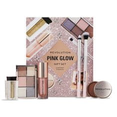 Makeup Revolution Darilni set dekorativne kozmetike Pink Glow Gift Set