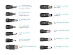 Avacom  QuickTIP 65W - univerzalni adapter za prenosnike + 13 priključkov