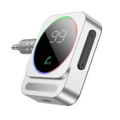 Borofone BC52 Bluetooth Audio Receiver AUX, srebro