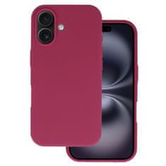 MG Silicone Lite ovitek za iPhone 16 Plus, bordo