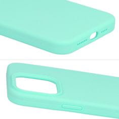 MG Silicone Lite ovitek za iPhone 16 Pro, mint