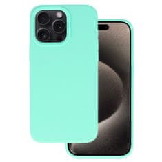 MG Silicone Lite ovitek za iPhone 16 Pro, mint