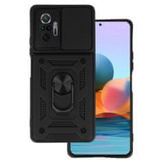 MG Slide Armor ovitek za Xiaomi Redmi Note 10 Pro / Note 10 Pro Max, črna