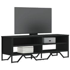 Vidaxl TV omarica črna 122x34x41 cm inženirski les