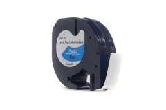 PRO JetWorld Nadomestni trak Dymo LetraTag Black on Blue, 12 mm x 4 m (59426, 91205, 91335, 91225) (S0721600, S0721650)