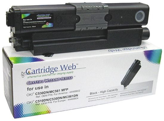 PRO Kartuša Web Black OKI C510 nadomestni toner 44469804