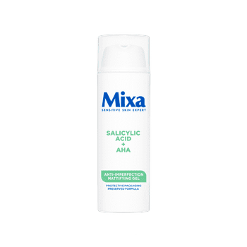  Mixa Mattifying krema, s salicilno kislino in AHA, 50 ml  