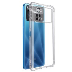 Miramarket Silikonski oklepni etui ShockProof Alogy za Xiaomi Poco X4 Pro 5G Transparent