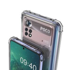 Miramarket Silikonski oklepni etui ShockProof Alogy za Xiaomi Poco X4 Pro 5G Transparent