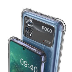 Miramarket Silikonski oklepni etui ShockProof Alogy za Xiaomi Poco X4 Pro 5G Transparent