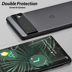 Miramarket Komplet kaljenega stekla Whitestone Dome Glass za Google Pixel 6 Pro Clear