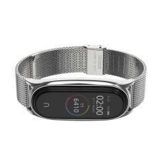 Miramarket Milaneseband jeklena zapestnica za Xiaomi Mi Smart Band 7 Silver