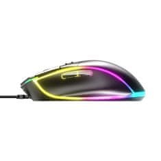 inphic Gaming miška Inphic PW8 RGB 1200-7200 DPI (črna)