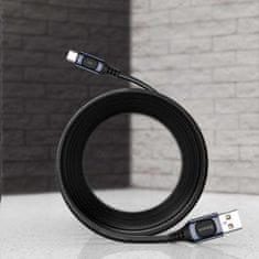 BASEUS USB-C Baseus Flash QC 3.0 Huawei SCP Samsung AFC 5A hitri polnilni kabel 2 m sive barve