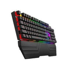 Havit Havit KB856L RGB mehanska gaming tipkovnica z naslonom za dlani