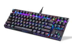 Motospeed Mehanska tipkovnica Motospeed CK101 RGB (črna)