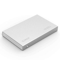 Orico Ohišje za zunanji disk Orico SSD/HDD 2,5" SATA III (srebrno)