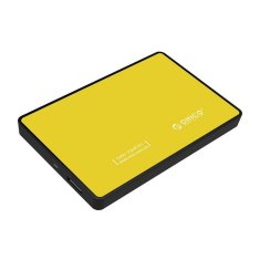 Orico Ohišje za zunanji disk Orico SSD/HDD 2,5" SATA III (rumeno)