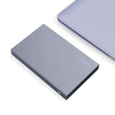 Orico Ohišje za zunanji disk Orico HDD/SSD 2,5" SATA III USB3.1 Type-C Gen2 (sivo)