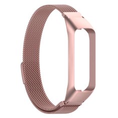 Miramarket Milanska zapestnica Alogy iz nerjavečega jekla za Samsung Galaxy Fit 2 SM-R220 Pink