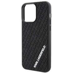 Karl Lagerfeld Karl Lagerfeld KLHCP15X3DMKRLK etui za iPhone 15 Pro Max 6,7" black/black trdi ovitek 3D Rubber Multi Logo