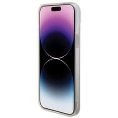 Guess Guess GUHMP15LHITSP ohišje za iPhone 15 Pro 6,1" roza/rožnato trdi ovitek IML Iridescent MagSafe