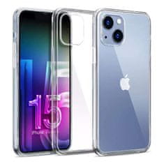 3MK Oklepni etui za iPhone 15 3mk Armor Case Clear zaščitni prozorni hrbet