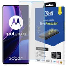 3MK Motorola Edge 40 3mk Silver+ 7H celozaslonski protivirusni program Zaščita+ zaščitna folija