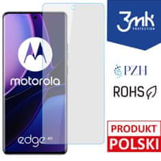 3MK Motorola Edge 40 3mk Silver+ 7H celozaslonski protivirusni program Zaščita+ zaščitna folija