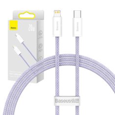 BASEUS Kabel USB-C za Lightning Baseus Dynamic 2 Series, 20 W, 1 m (vijolične barve)