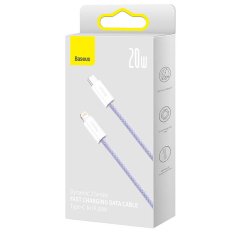 BASEUS Kabel USB-C za Lightning Baseus Dynamic 2 Series, 20 W, 1 m (vijolične barve)