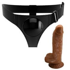 Ero PRETTY LOVE - HARNESS BRIEFS- Micheal, Universal Strap-On, 7.0'' Dildo