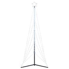 Vidaxl Lučke za novoletno jelko 525 LED diod hladno bele 302 cm