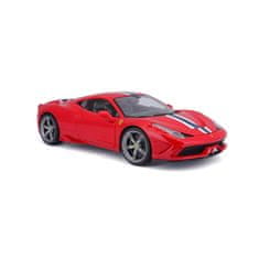 Maisto Bburago 1:18 Ferrari 458 Speciale Ferrari Race&amp;Play rdeča 18-16002