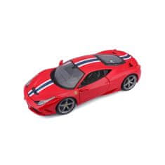 Maisto Bburago 1:18 Ferrari 458 Speciale Ferrari Race&amp;Play rdeča 18-16002