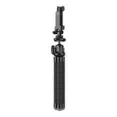 Apexel Prilagodljiv stativ Octopus APEXEL APL-JJ025 z adapterjem GoPro (črn)