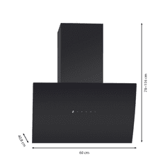 BOMANN DU 7605 napa 60 cm. A++