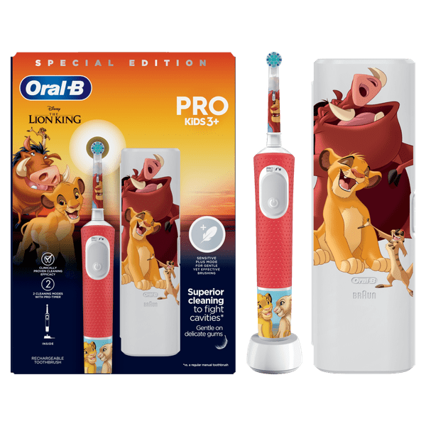 Oral-B Pro Kids Lion King električna zobna ščetka