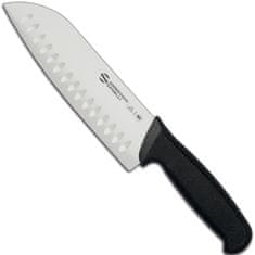 Ambrogio Sanelli SUPRA nož santoku s kroglico za rezanje dolžine 180/320 mm