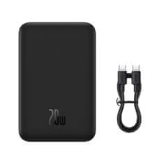 shumee Powerbank Magnetic Mini 20000 mAh 20W + črn USB-C kabel