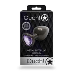 Ero Heart Gem Butt Plug - Medium