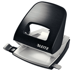 Leitz Namizni luknjač NeXXt STYLE 5006, satenasto črn