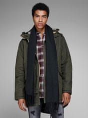 Jack&Jones Moški šal JACSOLID 12140332 Črna